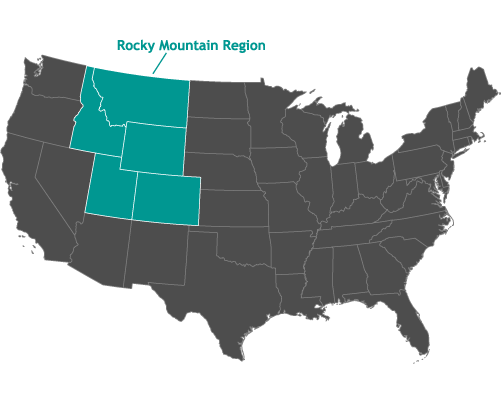 Map of AKI Gibb. Inc. Service Area